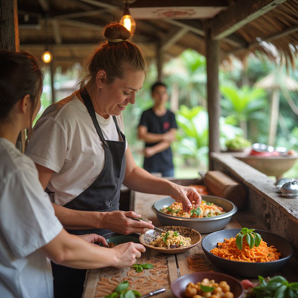 Local cooking class in Thailand